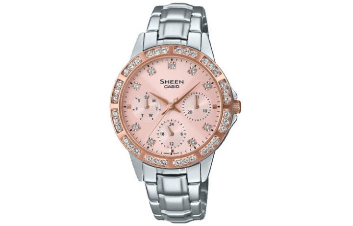 CASIO CASIO Women's SHEEN Pink Watch SHE-3517SG-4A