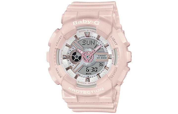 CASIO CASIO Women's BABY-G Gray Watch BA-110RG-4A