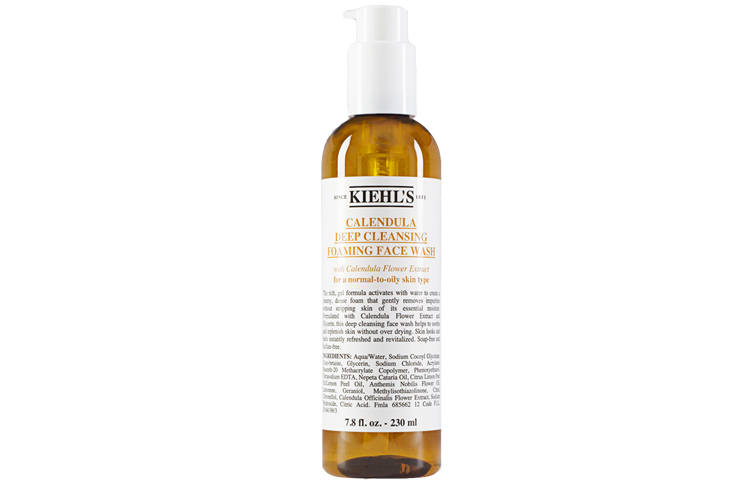 Kiehl's Marigold Cleanser Amino Acids Gel Facial Cleanser Clear Soothing Hydrating Repairing Cleaning Sensitive Skin