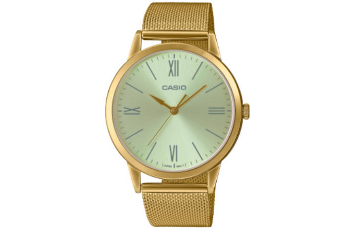 CASIO CASIO Women's Standard Series Gold Watch MTP-E600MG-9B