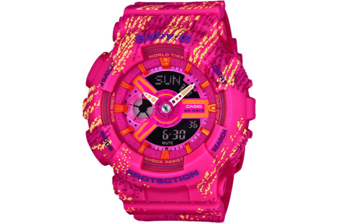 CASIO CASIO Women's BABY-G Pink Watch BA-110TX-4A