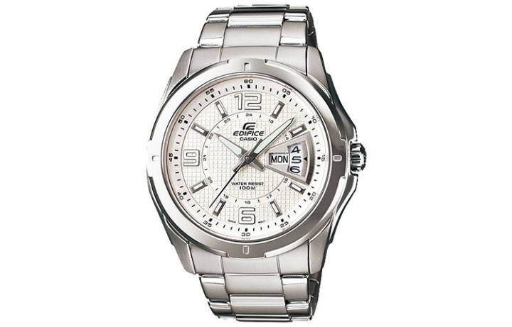 CASIO CASIO Men EDIFICE White Watch EF-129D-7A