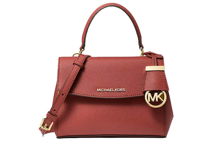 MICHAEL KORS Cow Leather Wedding Bag, Handbag, Crossbody Bag Mini Women's Rouge Red