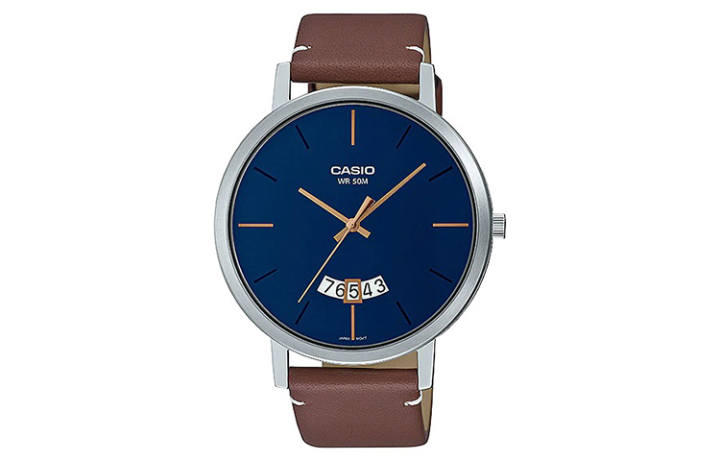CASIO CASIO Men Standard Series Blue Watch MTP-B100L-2EV