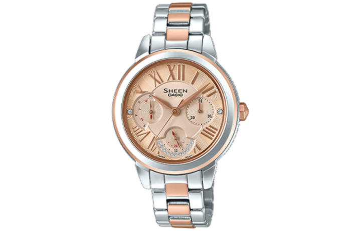 CASIO CASIO Women's SHEEN Gold Watch SHE-3059SPG-9A
