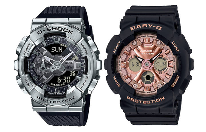 CASIO CASIO Unisex Pair Table Series Black Watch