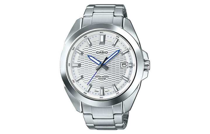 CASIO CASIO Men Standard Series Silver Watch MTP-E400d-7AV