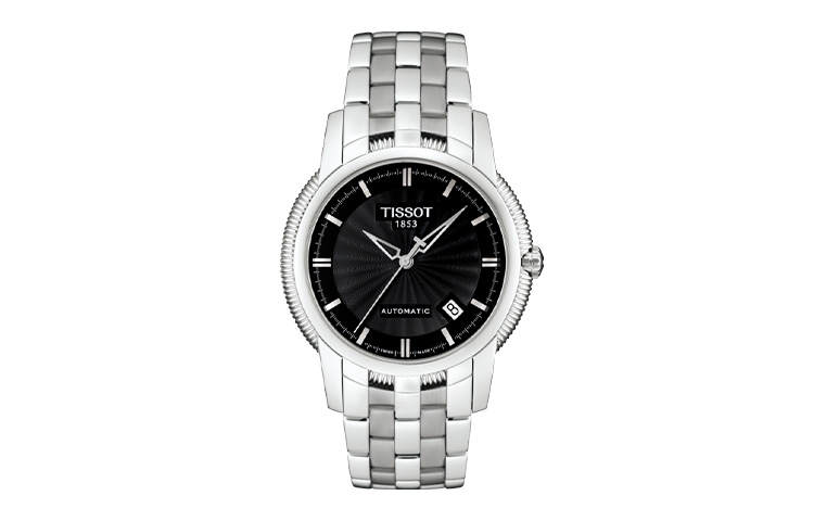 TISSOT Halo Collection Automatic Mechanical Movement Fashion Men's Watches Watch 39.5mm Black Dial