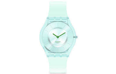 SWATCH Unisex 34mm Green Watch SS08G100