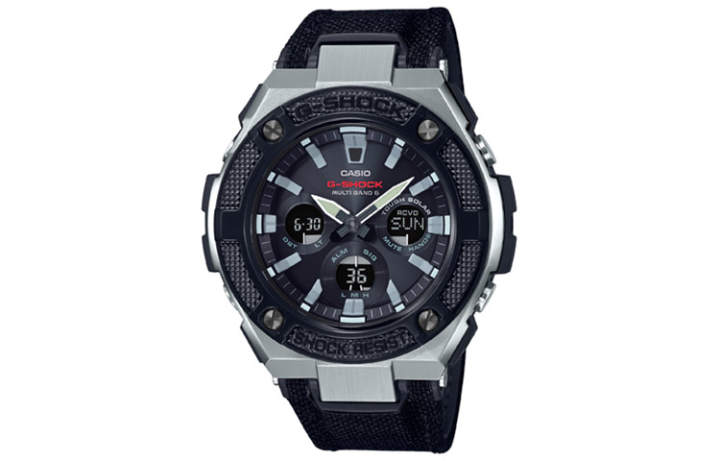CASIO CASIO Men G-STEEL Series Black Watch GST-W330AC-1A