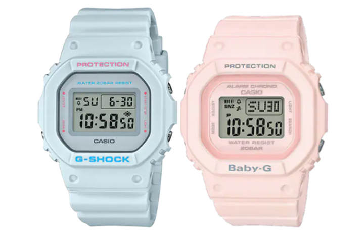 CASIO CASIO Unisex Pair Table Series Blue Watch