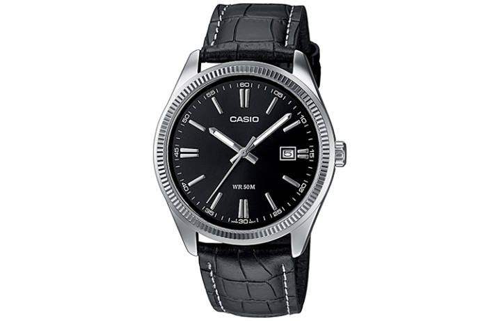 CASIO CASIO Men Standard Series Black Watch MTP-1302L-1A