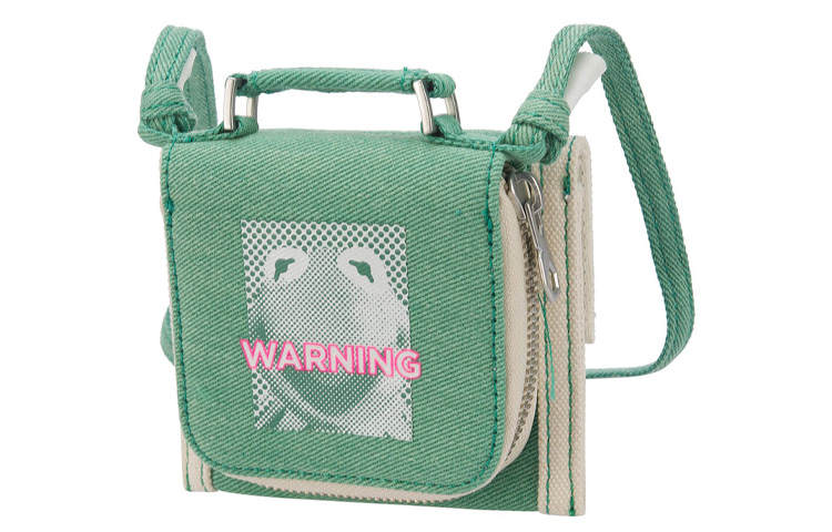 Li-Ning Li Ning Disney, Collaboration Fabric Shoulder Bag, Crossbody Bag Regular Unisex Green