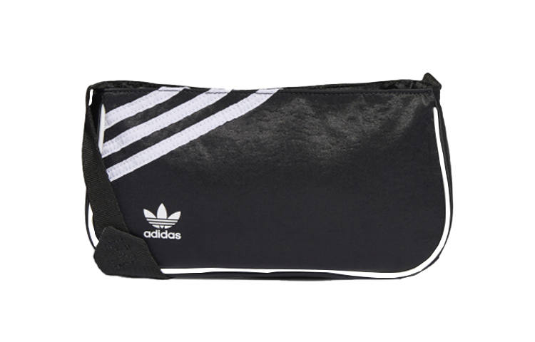 Adidas Originals Adidas Originals Leather Shoulder Bag, Crossbody Bag Mini Unisex Black