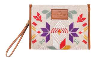 ETRO Calfskin Clutch Women's White