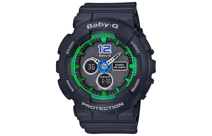 CASIO CASIO Women's BABY-G 46.3mm Green Watch BA-120-1B