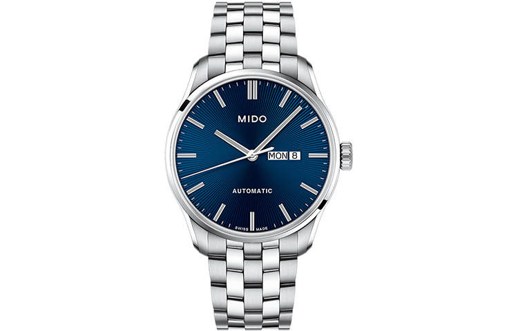 MIDO Belluna Automatic Mechanical Movement Men's Watches Watch 42.5mm Blue Dial