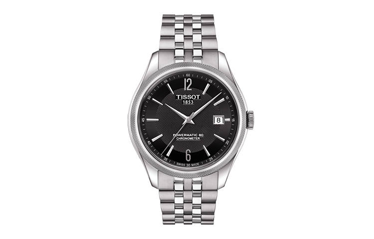 TISSOT Halo Collection Automatic Mechanical Movement Men's Watches Watch 41mm Black Dial