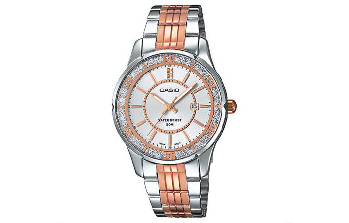CASIO CASIO Women's Standard Series Silver Watch LTP-1358RG-7AV