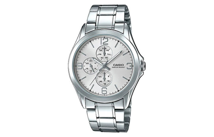 CASIO CASIO Men Standard Series Silver Watch MTP-V301D-7A