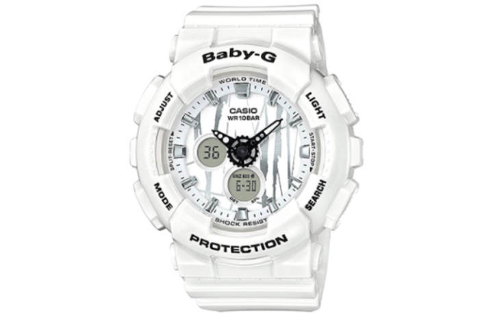 CASIO CASIO Women's BABY-G Silver Watch BA-120SP-7A