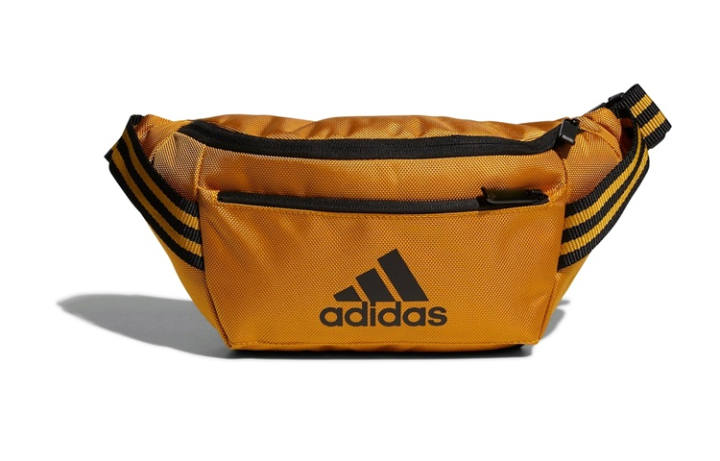 Adidas Adidas Polyester Waist Bag Chest Bag Regular Unisex Jade White Gold