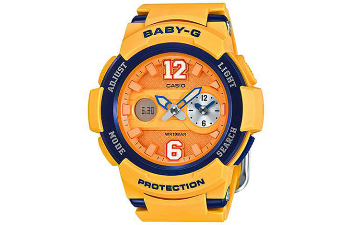 CASIO CASIO Women's BABY-G Yellow Watch BGA-210-4B
