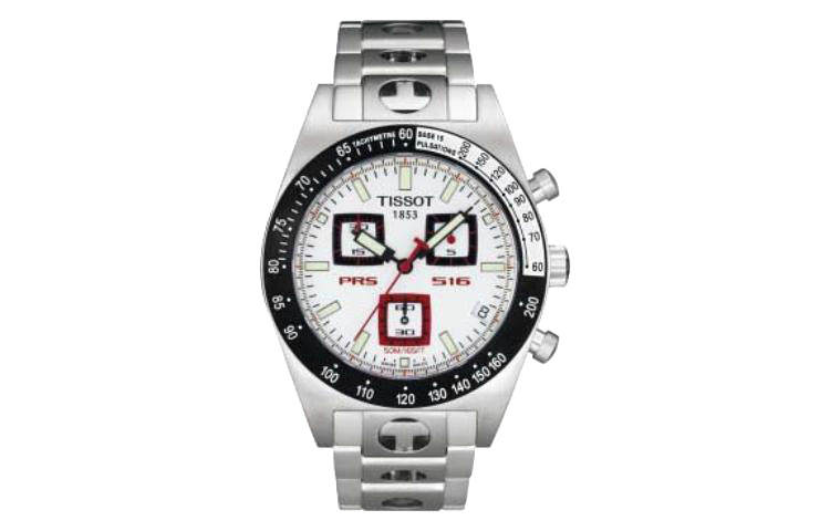 TISSOT Quartz Movement Water Resistant For Everyday Use Men's Watches Watch 40mm White Dial Stainless Steel Case