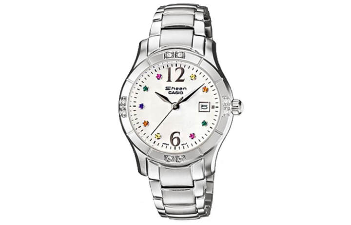 CASIO CASIO Women's SHEEN White Watch SHN-4019DP-7A