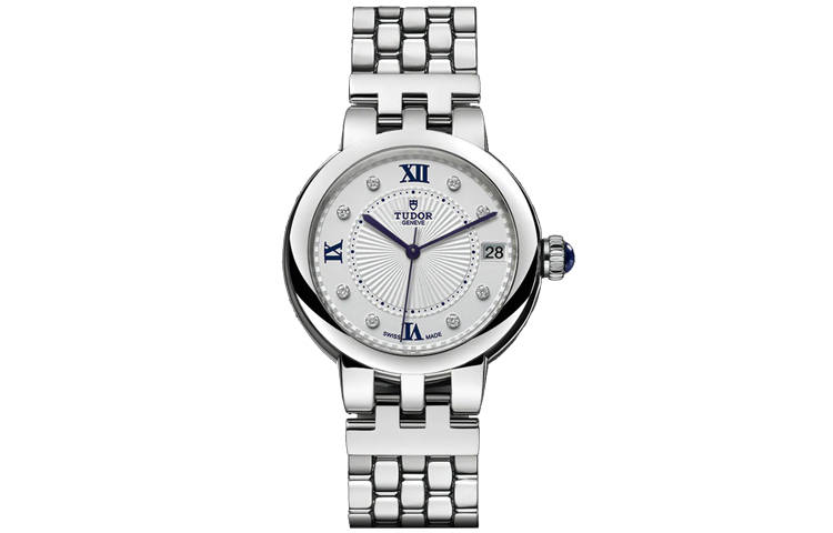 TUDOR Rose Collection Automatic Mechanical Movement Women's Watch 34mm White Dial