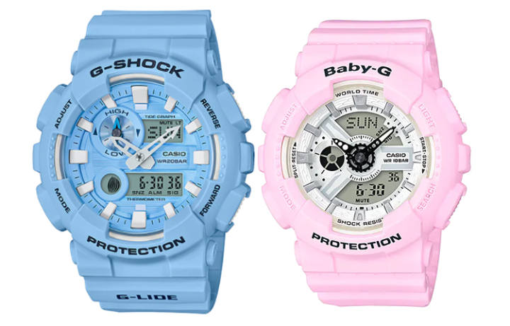 CASIO CASIO Unisex Pair Table Series White Watch