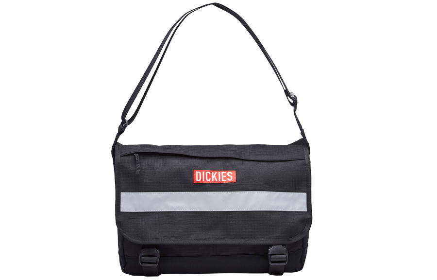 Dickies Dickies Polyester Messenger Bag, Shoulder Bag Regular Unisex Black/Army Green