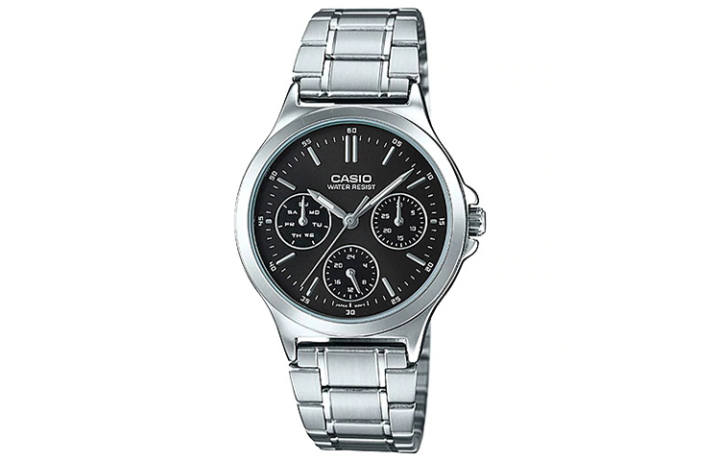 CASIO CASIO Women's Standard Series Black Watch LTP-V300D-1A