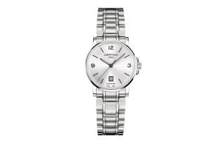 CERTINA Door Stop Collection Automatic Mechanical Movement Women's Watch 27mm Silver Dial