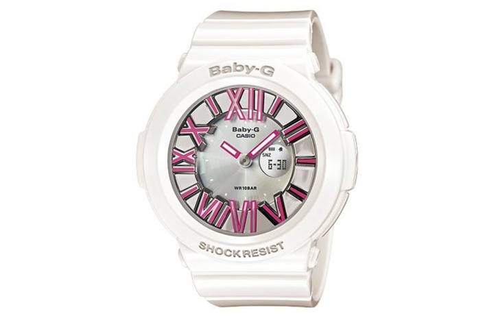 CASIO CASIO Women's BABY-G Silver Watch BGA-160-7B2DR