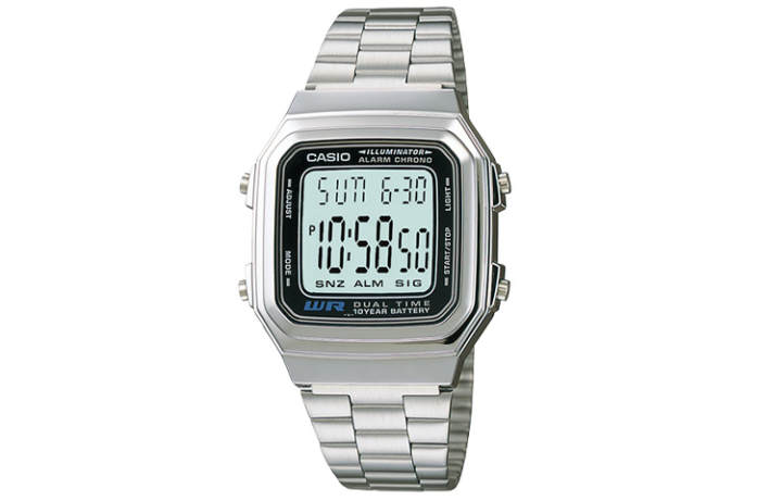 CASIO CASIO Men YOUTH Gray Watch A178WA-1A