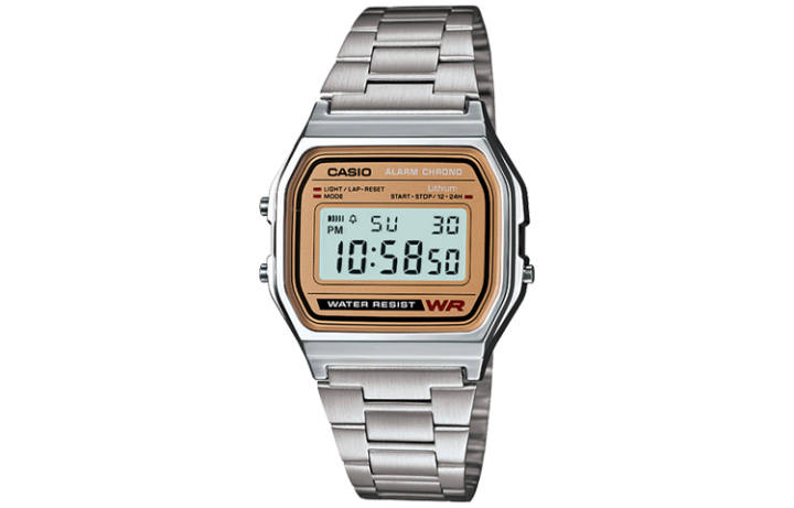 CASIO CASIO Men VINTAGE Series Silver Watch A158WEA-9