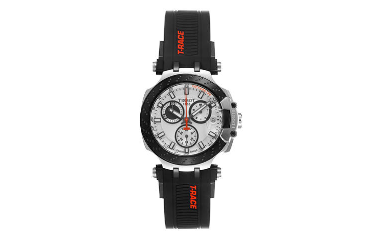 TISSOT Race Collection Quartz Movement 100m Waterproof Men's Watches Watch 43mm White Dial Stainless Steel Case