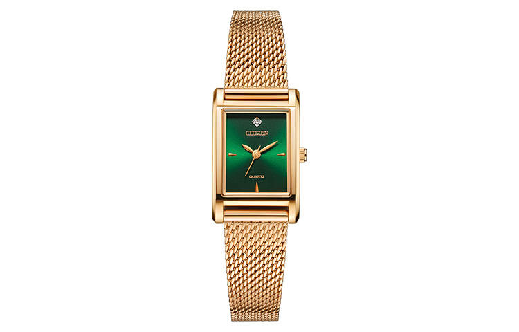 CITIZEN Juicy Tint Collection Quartz Movement Stainless Steel Gold Plated Strap Watch Women's Watch