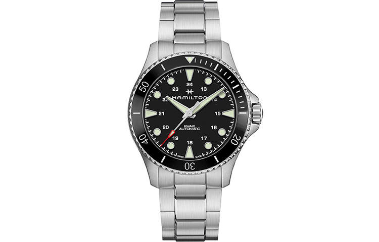 HAMILTON Khaki Marine Collection Automatic Mechanical Movement Men's Watches Watch 43mm Black Dial