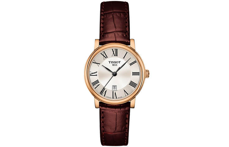 TISSOT Kason Zen I Collection Quartz Movement 30m Waterproof Women's Watch 30mm Silver Dial