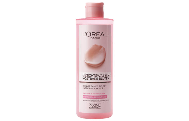 L'OREAL L'Oréal Rose Jasmine Large Pink Water Toner Hydrating Soothing Moisturizing Hydrating 400ml