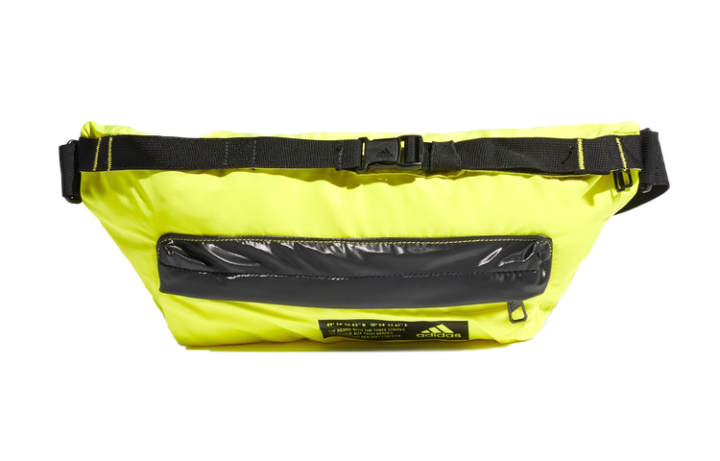 Adidas Adidas Polyester Crossbody Bag, Fanny Pack Regular Women's Neon Yellow
