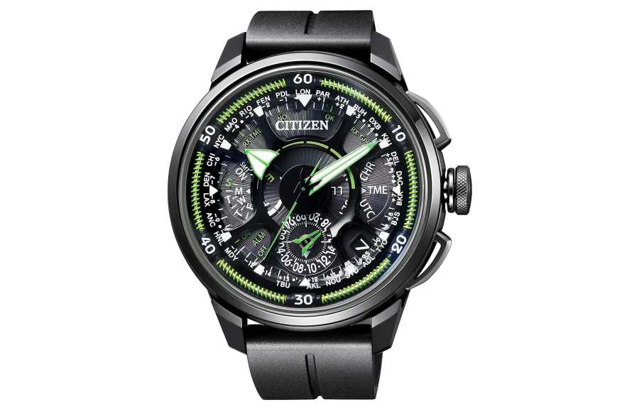 CITIZEN Ecology Drive Collection Light Powered Quartz Movement Rubber Strap Watch Men's Watches