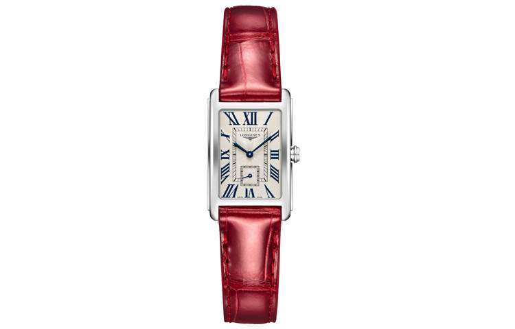 LONGINES DolceVita Collection Quartz Movement Women's Watch 20.8*32mm Silver Dial Stainless Steel Case