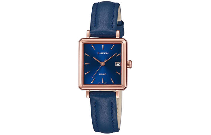 CASIO CASIO Women's SHEEN Blue Watch SHE-4537GL-2A