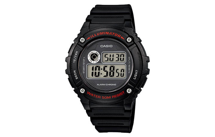 CASIO CASIO Men YOUTH Black Watch W-216H-1A
