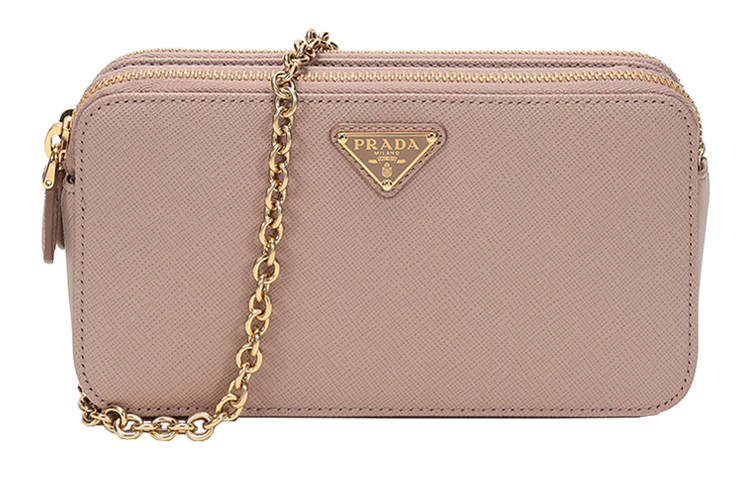 PRADA PRADA Cow Leather Shoulder Bag Women's