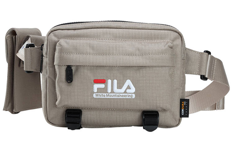 FILA FUSION X WM Bai Shan, Collaboration Fabric Fanny Pack Unisex Eying Apricot Prunus Armeniaca Fruit