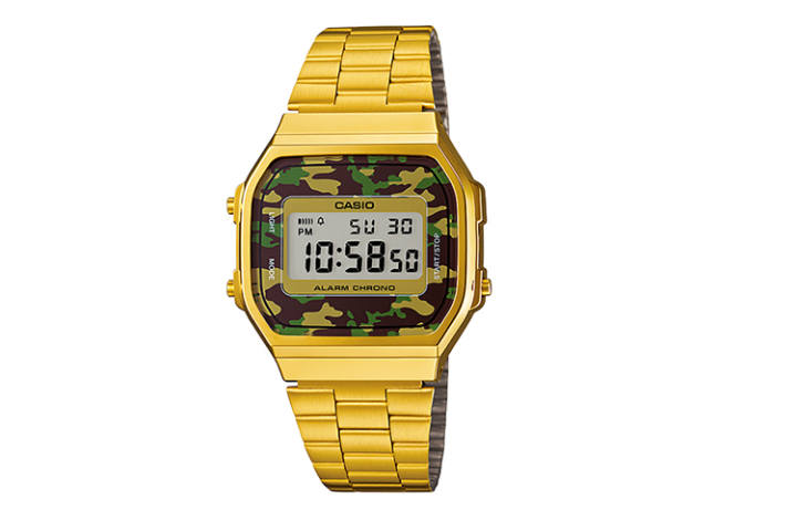 CASIO CASIO Men VINTAGE Series Gold Watch A168WEGC-3
